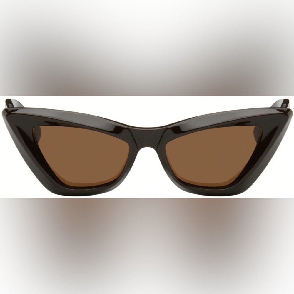 Authentic Brown Bottega Veneta Cateye Sunglasses